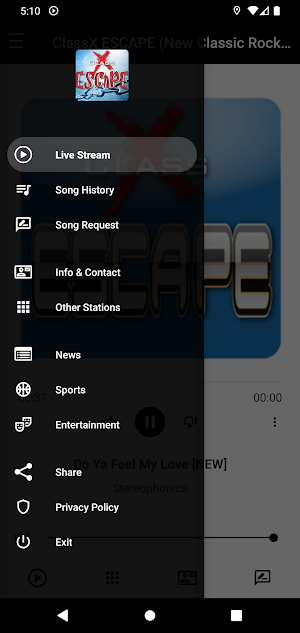 ESCAPE RADIO PLAYER Screenshot 1