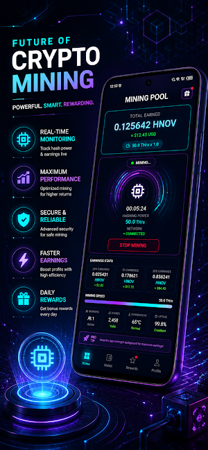 HashNova: Cloud Mining Screenshot 0