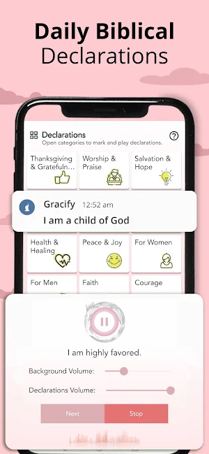 Gracify - Christian Meditation Screenshot 1