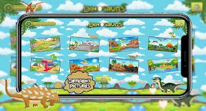 Dinosaur Coloring Page Screenshot 1