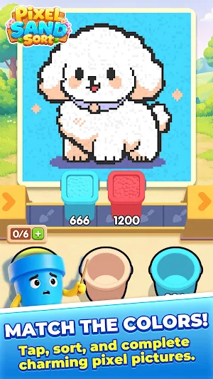 Pixel Sand Sort Screenshot 2