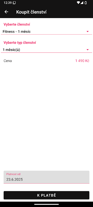 LIFT GYM Screenshot 1