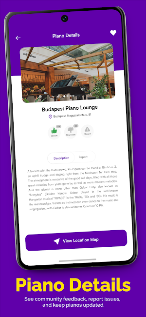 PianoSpot - Find Public Pianos Screenshot 1