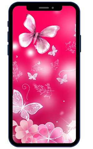 Neon Butterfly Wallpapers Screenshot 2