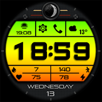 Big Digital Watch Face