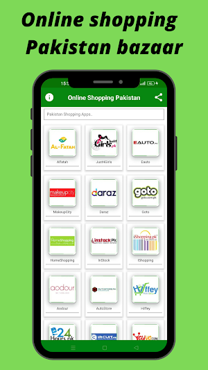 Pakistan Online Shopping Sites Screenshot 0
