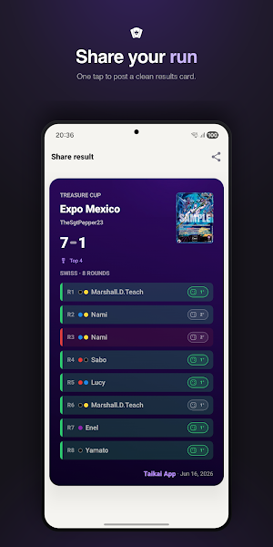 Taikai: TCG Tournament App Screenshot 3