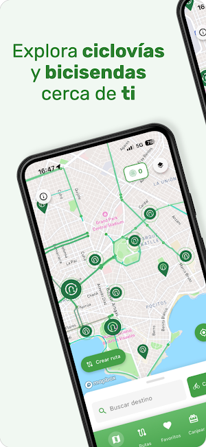 Víactiva - Ciclovías en UY Screenshot 0