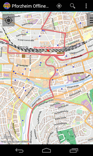 Pforzheim Offline City Map Screenshot 0