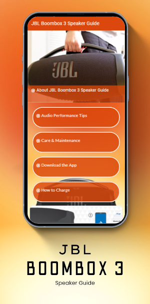 JBL Boombox 3 Speaker Guide Screenshot 0