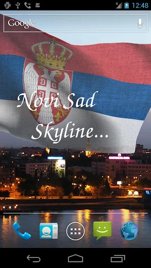 Serbia Flag Screenshot 1