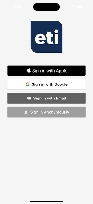 ETI App Screenshot 0