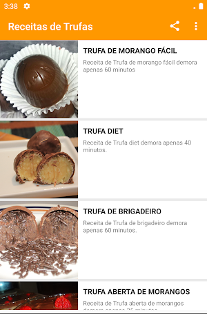 Receitas de Trufas Screenshot 3