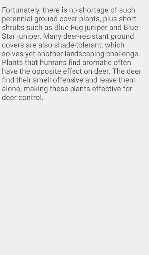 Deer Resistant Cover Plants Screenshot 2