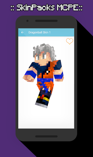 SkinPacks Dragonball for Minecraft Screenshot 2