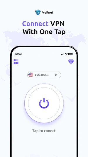 VeilNet - VPN Proxy Master Screenshot 1