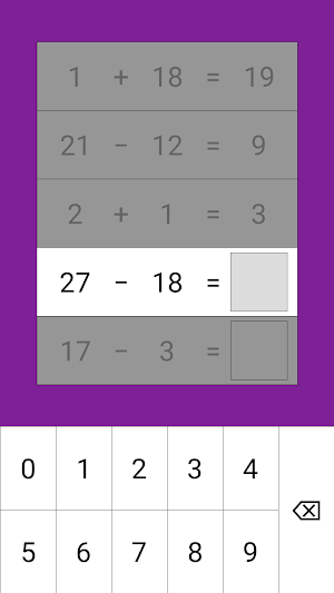 Mini Math Screenshot 0