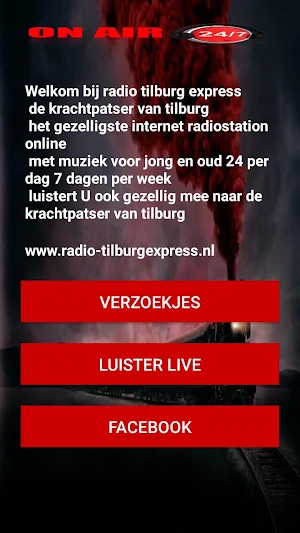 Radio-TilburgExpress Screenshot 1