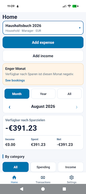 BudgetCheck Screenshot 0