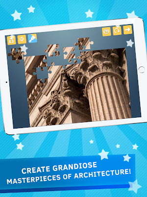 Architecture Puzzles with levels. Screenshot 0