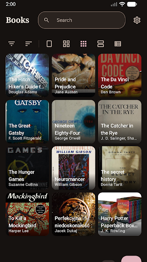 Book Library Screenshot 0