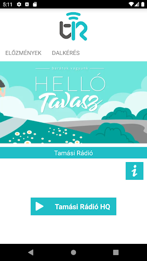 Tamási Rádió Screenshot 0