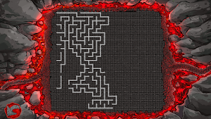 Lava in Maze - Random maze generator Screenshot 0