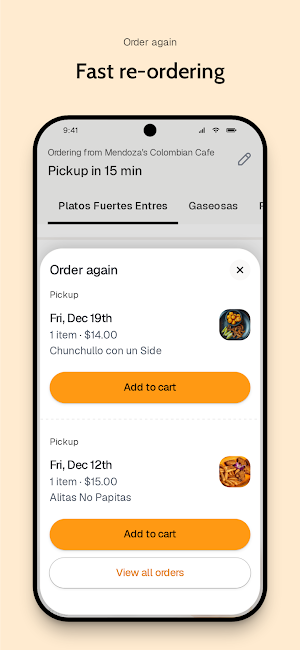 Mendoza's Colombian Cafe Screenshot 3