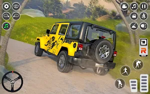 Offroad SUV Driving Jeep Game Screenshot 1