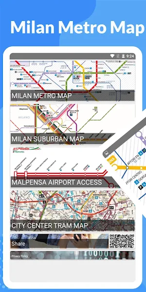 Milan Metro Map Screenshot 0