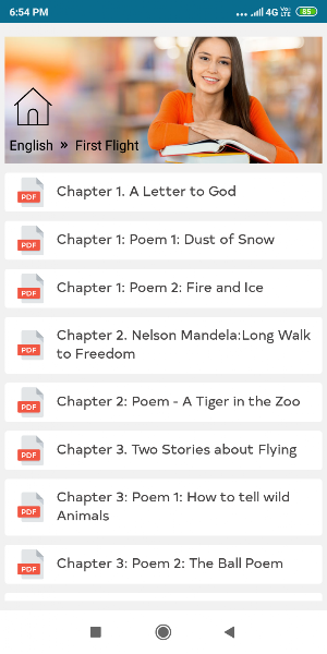 NCERT Solutions for Class 10 English First Flight Screenshot 2