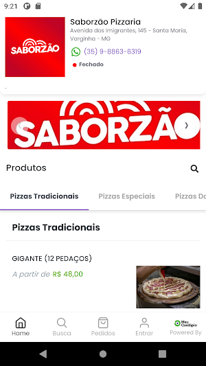 Saborzão Pizzaria Screenshot 0