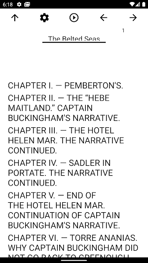 Book, The Belted Seas Screenshot 0