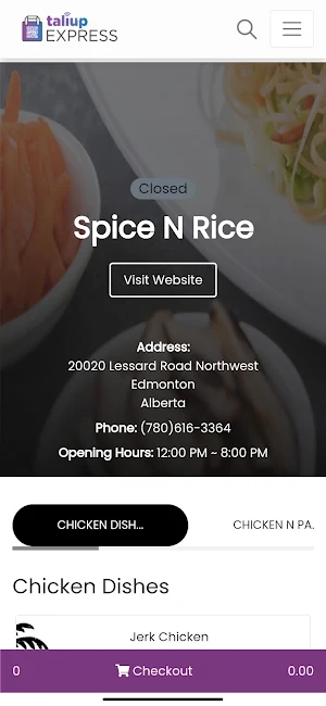 Spice N Rice Screenshot 1