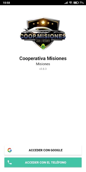 Coop. Misiones Screenshot 0