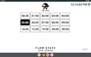 JiuJitsuTimer TV - Flow State Screenshot 1