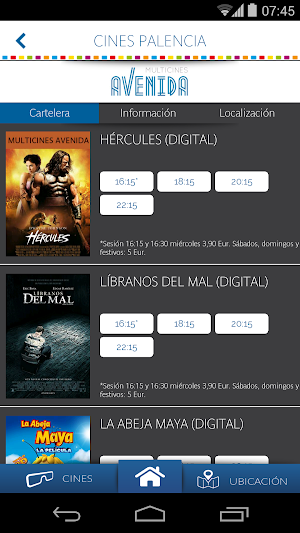 Cines Palencia Screenshot 3