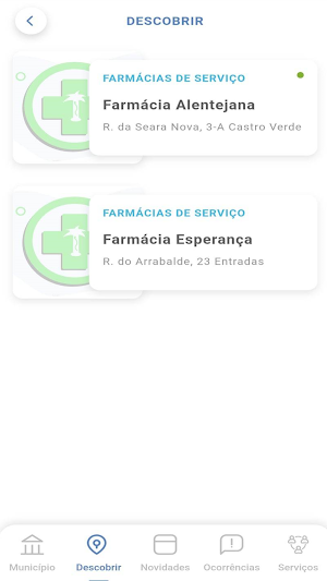 Castro Verde App Screenshot 2