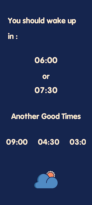 Dream Saver - Sleep Calculator Screenshot 1