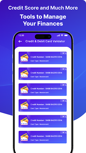 NFC - Online Credit Card Check Screenshot 1