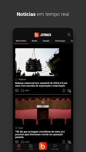 Ubook Jornais Screenshot 0