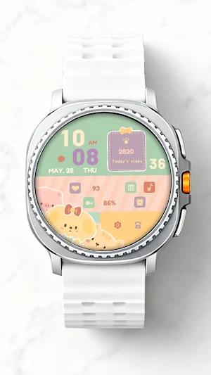 Cute Union ZKin Watch Face Screenshot 1