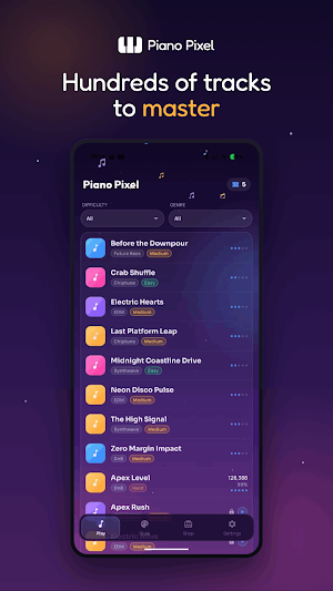 Piano Pixel Screenshot 0