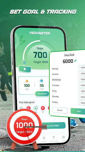 StepGo Pedometer: Step Counter Screenshot 3