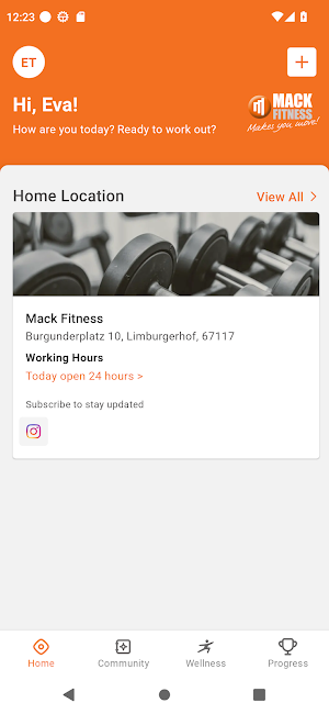 Mack Fitness Screenshot 2