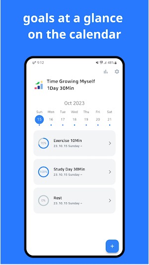 1Day30Min - Routine, Planner Screenshot 2