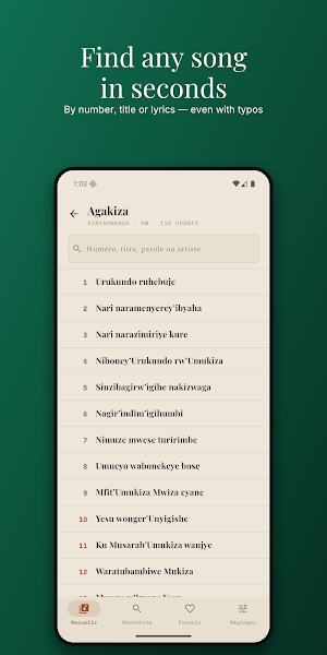 Indirimbo Zikundwa Screenshot 1