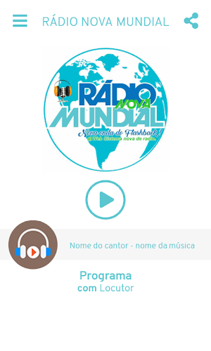 Rádio Nova Mundial Screenshot 1