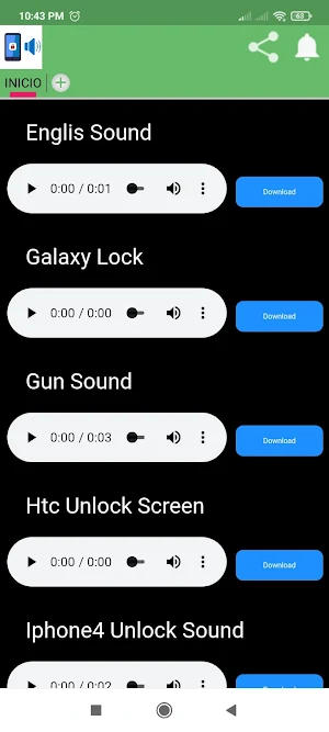 Tonos desbloqueo de pantalla Screenshot 1