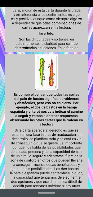 Cartomancia - Baraja Española Screenshot 0
